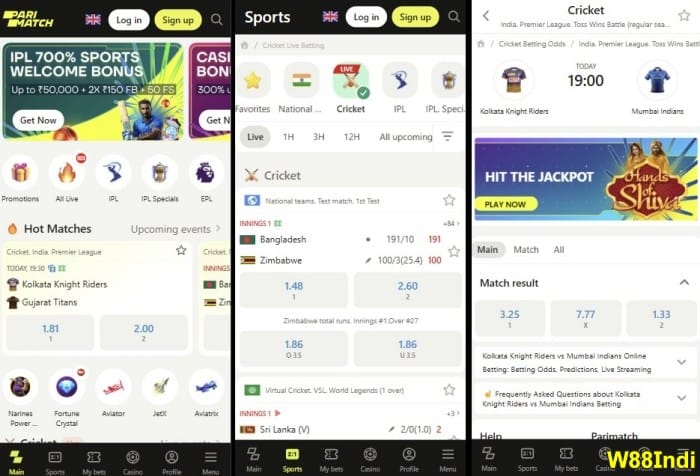 Apps การลงเล่น ILL การพนันดาวน์โหลดพารามีช